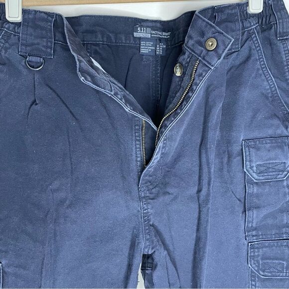5.11 Tactical Cotton Canvas Pants Fire Navy Blue EMT Police 74251 Size 38/30 - Picture 5 of 6